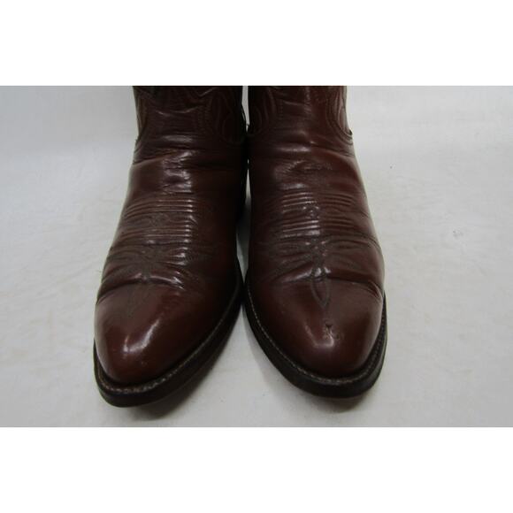TONY LAMA Gold Label Mens Size 7.5 D Brown Leather Cowboy Western Boots main image 9